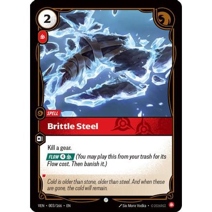 Brittle Steel (003/166) - Vendetta