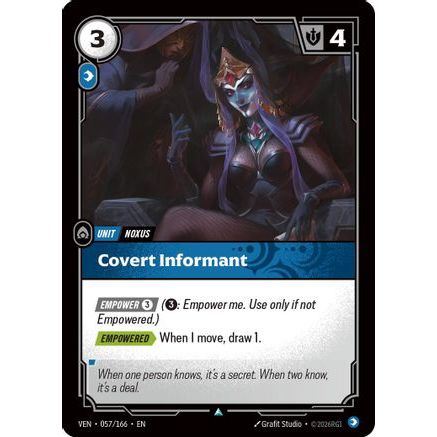 Covert Informant (057/166) - Vendetta Foil
