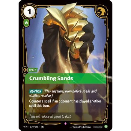 Crumbling Sands (039/166) - Vendetta Foil