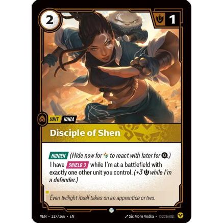 Disciple of Shen (117/166) - Vendetta