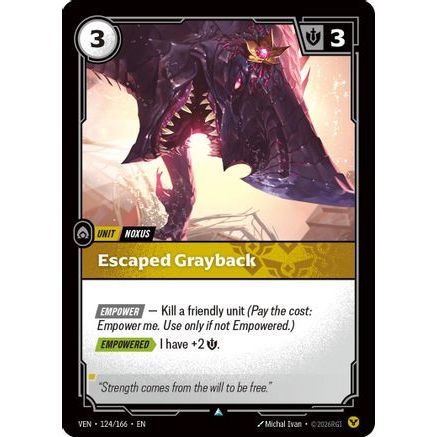 Escaped Grayback (124/166) - Vendetta