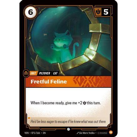 Fretful Feline (071/166) - Vendetta Foil