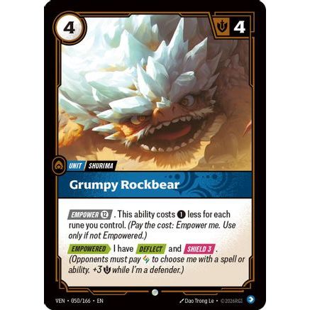 Grumpy Rockbear (050/166) - Vendetta