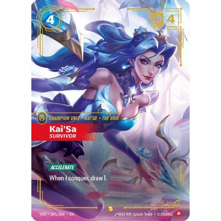 Kai'Sa - Survivor (SP1/006) - Vendetta Foil