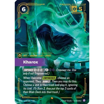 Kharox (114/166) - Vendetta Foil