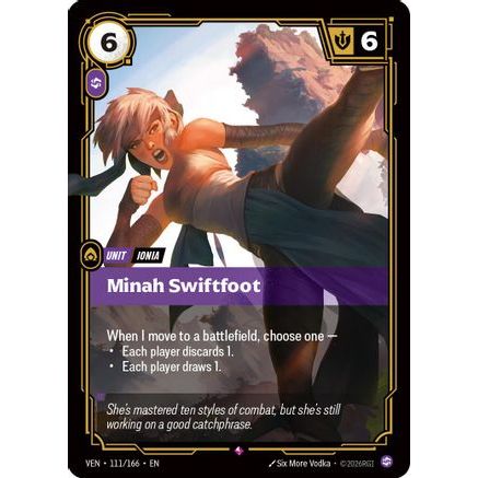 Minah Swiftfoot (111/166) - Vendetta Foil