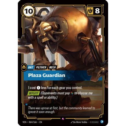 Plaza Guardian (064/166) - Vendetta Foil