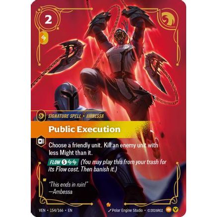 Public Execution (154/166) - Vendetta Foil