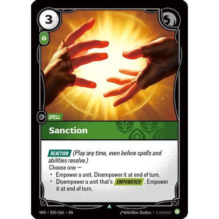 Sanction (035/166) - Vendetta