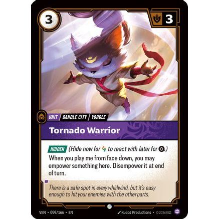 Tornado Warrior (099/166) - Vendetta Foil