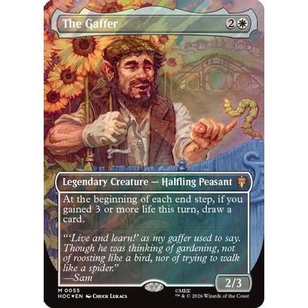 The Gaffer (Borderless) (Surge Foil) (HOC-055) - The Hobbit Foil