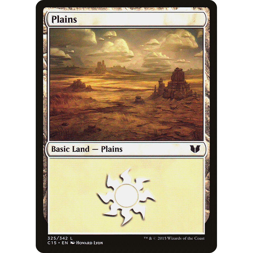 Plains (325) (C15-325) - Commander 2015