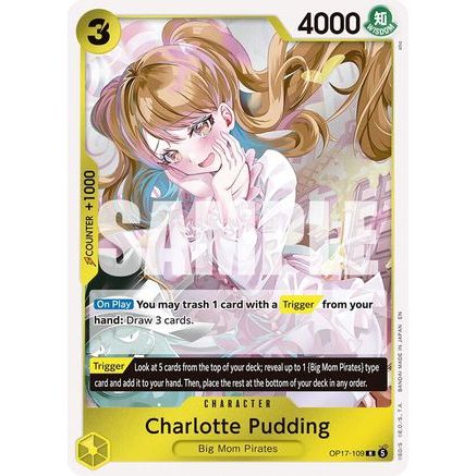 Charlotte Pudding (OP17-109) - The World's Strongest Warriors Foil