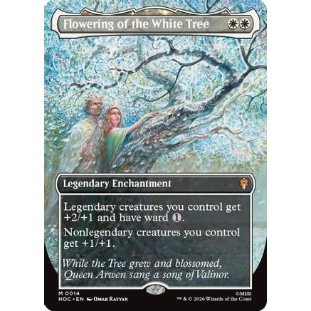 Flowering of the White Tree (Borderless) (HOC-014) - The Hobbit: Eternal-Legal