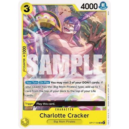 Charlotte Cracker (OP17-104) - The World's Strongest Warriors