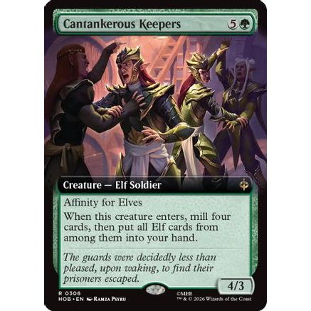 Cantankerous Keepers (Extended Art) (HOB-306) - The Hobbit Foil