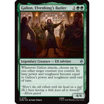 Galion, Elvenking's Butler (HOB-125) - The Hobbit