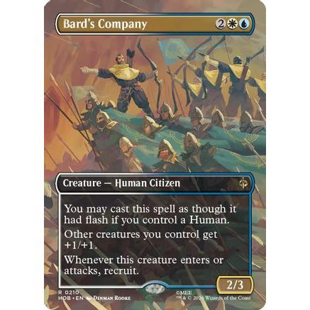Bard's Company (Borderless) (HOB-210) - The Hobbit