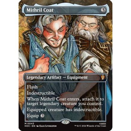 Mithril Coat (Borderless) (HOC-043) - The Hobbit: Eternal-Legal Foil