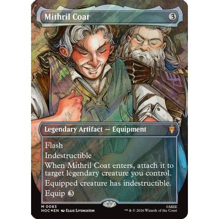 Mithril Coat (Borderless) (Surge Foil) (HOC-083) - The Hobbit: Eternal-Legal Foil