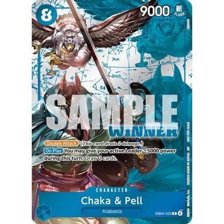 Chaka & Pell (Winner Pack 2026 Vol. 3) (EB04-023) - One Piece Promotion Cards Foil