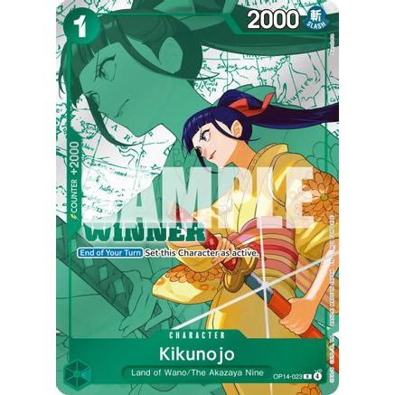 Kikunojo (Winner Pack 2026 Vol. 3) (OP14-023) - One Piece Promotion Cards Foil