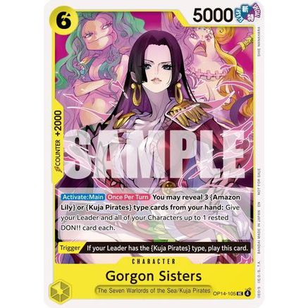 Gorgon Sisters (Tournament Pack 2026 Vol. 3) (OP14-105) - One Piece Promotion Cards
