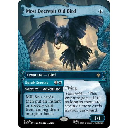 Most Decrepit Old Bird (Showcase) (HOB-221) - The Hobbit