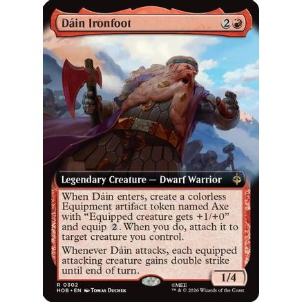 Dain Ironfoot (Extended Art) (HOB-302) - The Hobbit