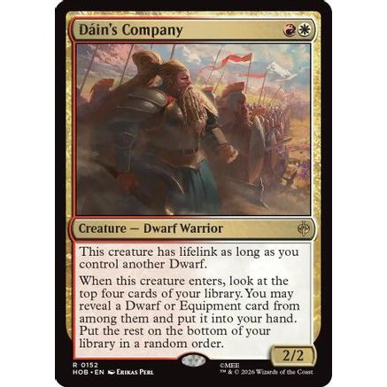 Dain's Company (HOB-152) - The Hobbit Foil