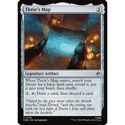Thror's Map (HOB-179) - The Hobbit