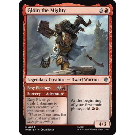 Gloin the Mighty (HOB-099) - The Hobbit Foil
