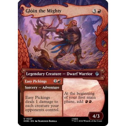 Gloin the Mighty (Showcase) (HOB-227) - The Hobbit