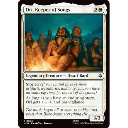 Ori, Keeper of Songs (HOB-023) - The Hobbit Foil