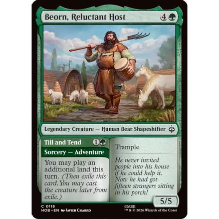 Beorn, Reluctant Host (HOB-118) - The Hobbit Foil