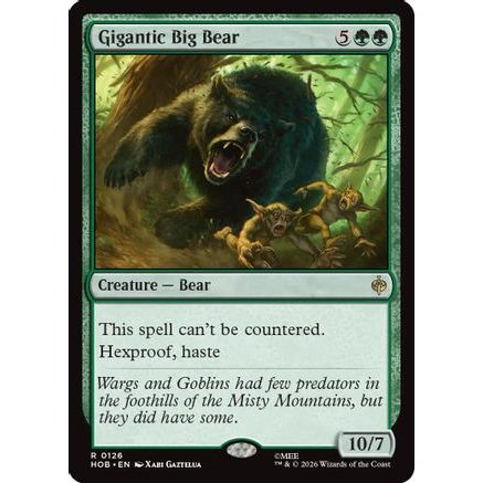 Gigantic Big Bear (HOB-126) - The Hobbit