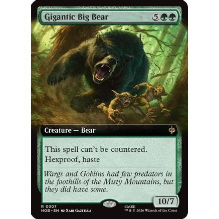 Gigantic Big Bear (Extended Art) (HOB-307) - The Hobbit Foil