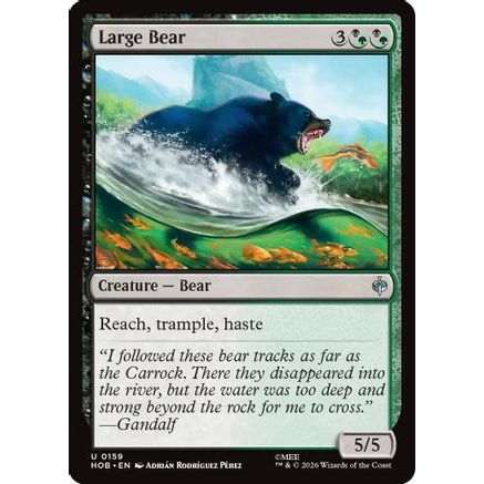 Large Bear (HOB-159) - The Hobbit