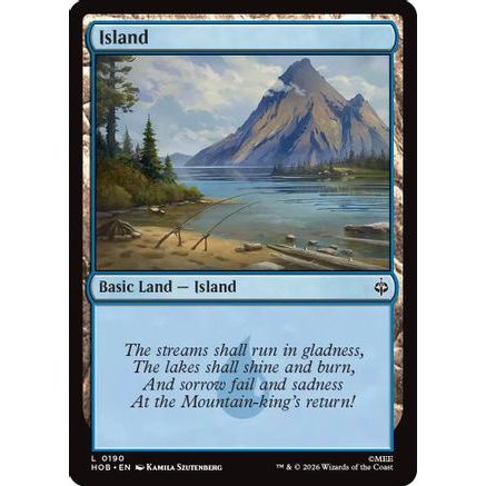 Island (0190) (HOB-190) - The Hobbit Foil