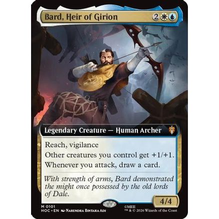 Bard, Heir of Girion (Extended Art) (HOC-101) - The Hobbit: Eternal-Legal