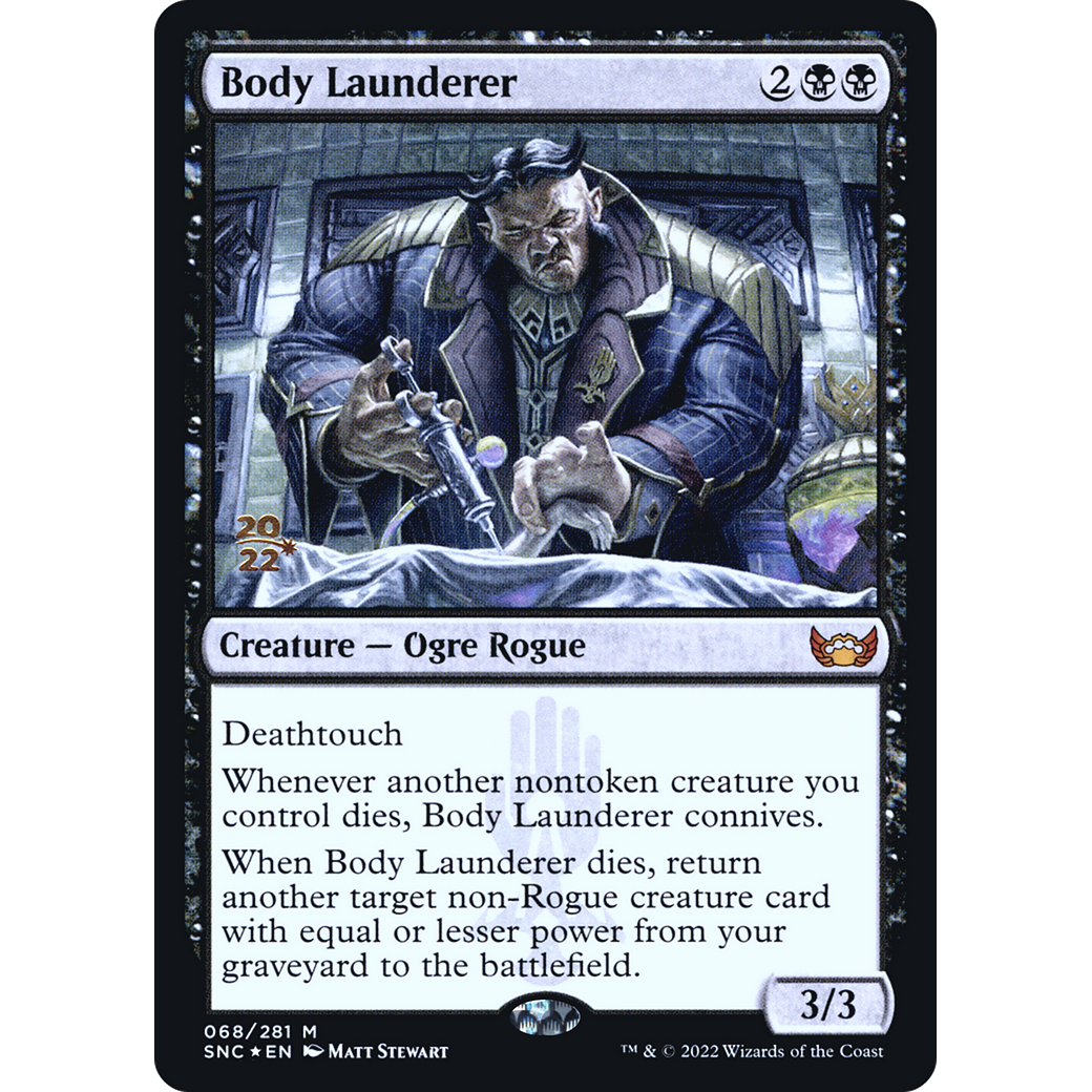 Body Launderer (PRE-068) - Streets of New Capenna Promos Foil