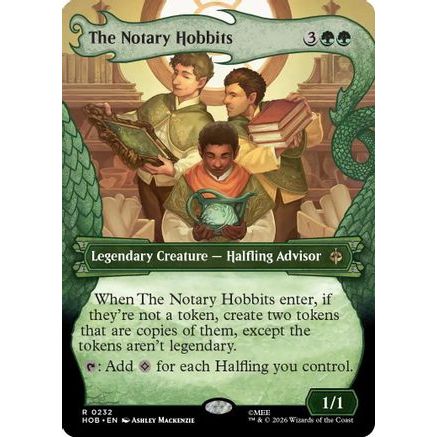 The Notary Hobbits (Showcase) (HOB-232) - The Hobbit
