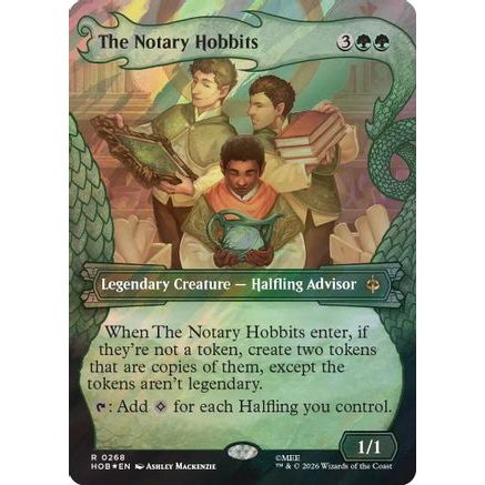 The Notary Hobbits (Showcase) (Surge Foil) (HOB-268) - The Hobbit Foil