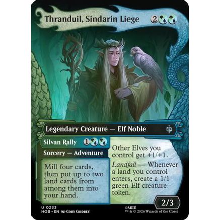 Thranduil, Sindarin Liege (Showcase) (HOB-233) - The Hobbit Foil