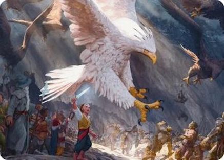 The Eagles Are Coming! Art Card (ASHOB-003) - Art Series: The Hobbit