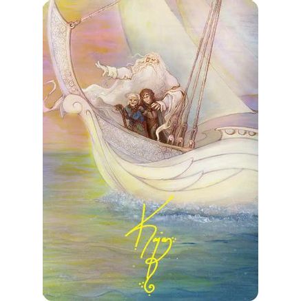 Dawn of a New Age Art Card (Gold-Stamped Signature) (ASHOB-026) - Art Series: The Hobbit