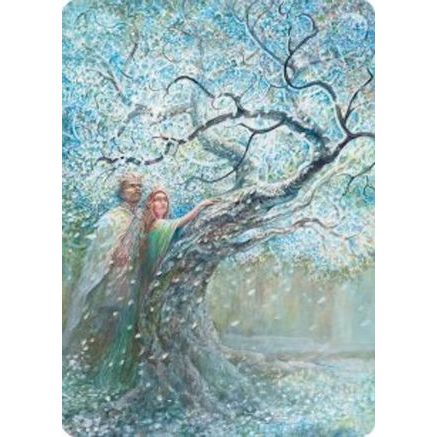 Flowering of the White Tree Art Card (ASHOB-027) - Art Series: The Hobbit