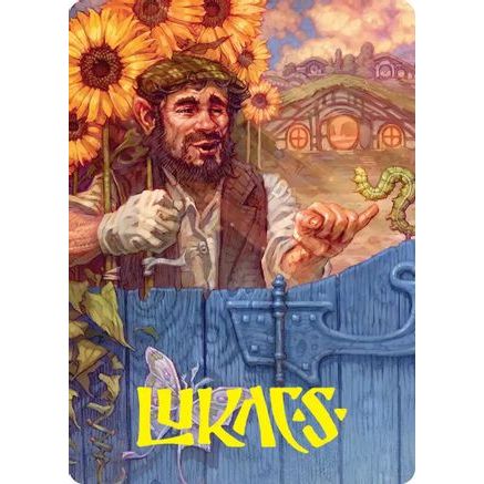 The Gaffer Art Card (Gold-Stamped Signature) (ASHOB-028) - Art Series: The Hobbit