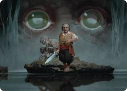 Riddles in the Dark Art Card (ASHOB-012) - Art Series: The Hobbit