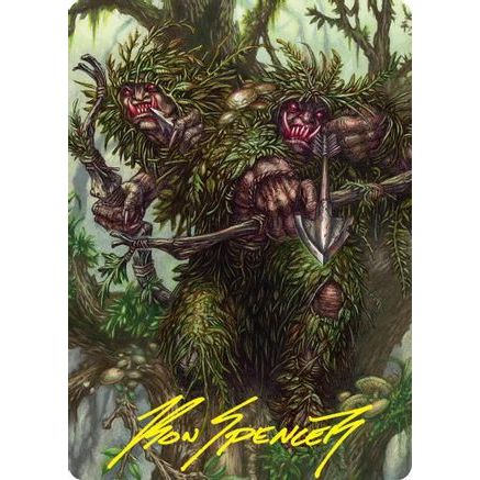 Orcish Bowmasters Art Card (Gold-Stamped Signature) (ASHOB-030) - Art Series: The Hobbit